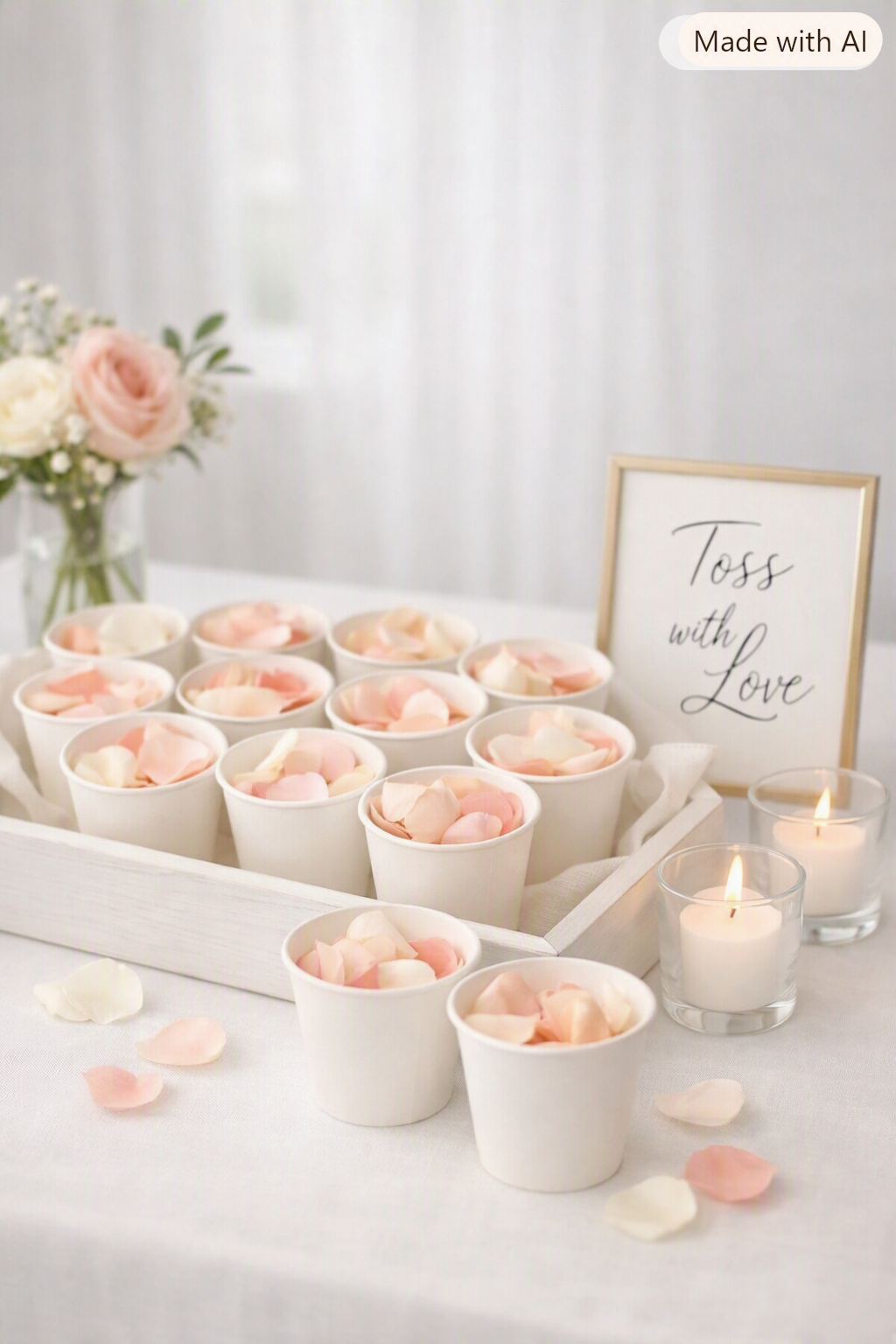 Floral or Birdseed Toss