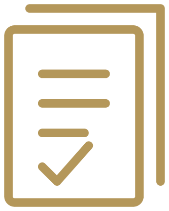 Illustration of a checklist or clipboard with a checkmark.