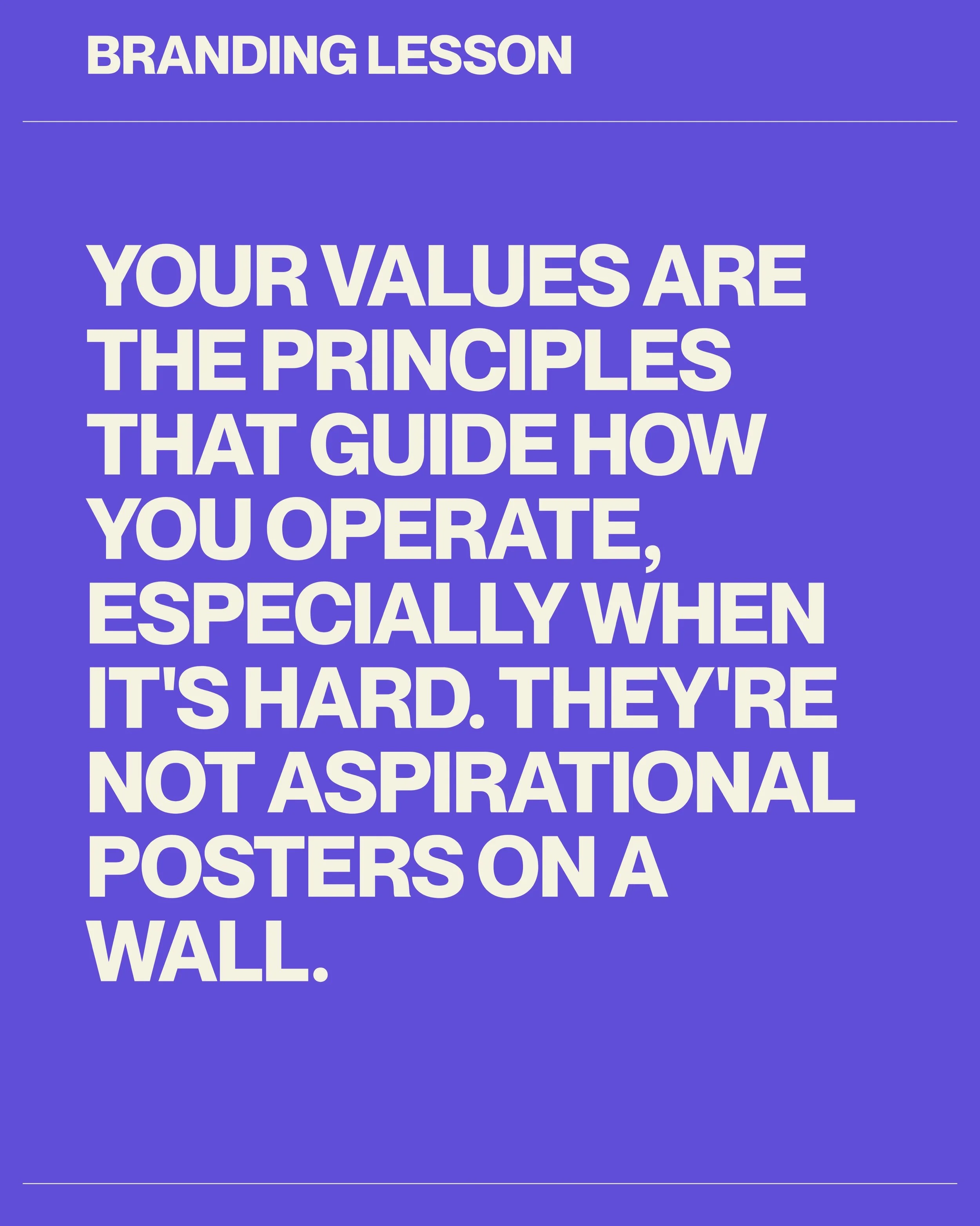Your values are the heart of your brand. The moment you set them aside because they&rsquo;ve become inconvenient, people stop believing you.

Patagonia built a beautiful fifty year mission around one promise: protect the planet. So it was hard to wat
