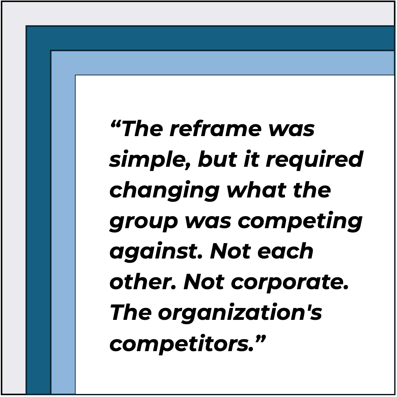 The Reframe That Changed the Room