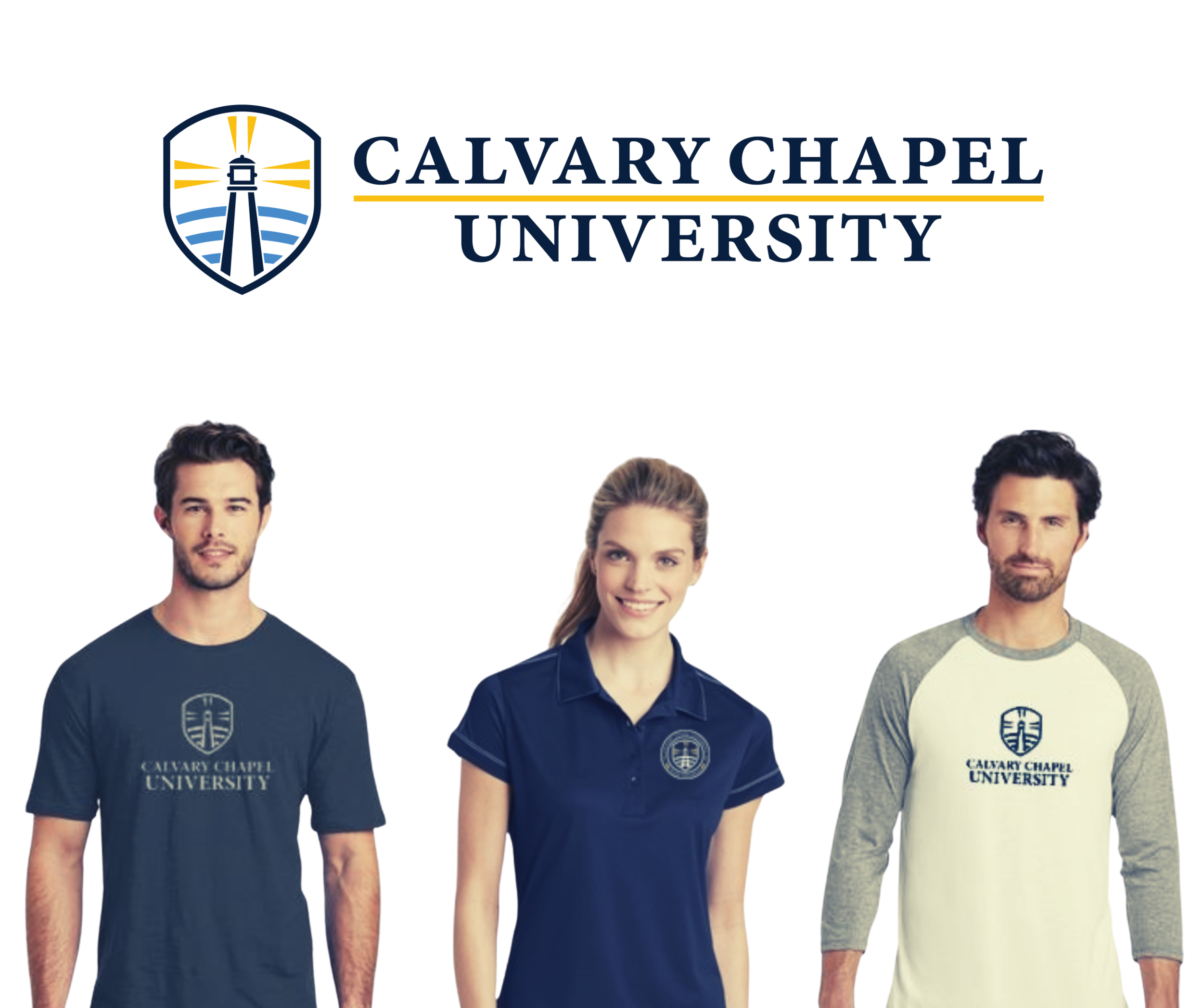 Calvary Chapel University merchandise.