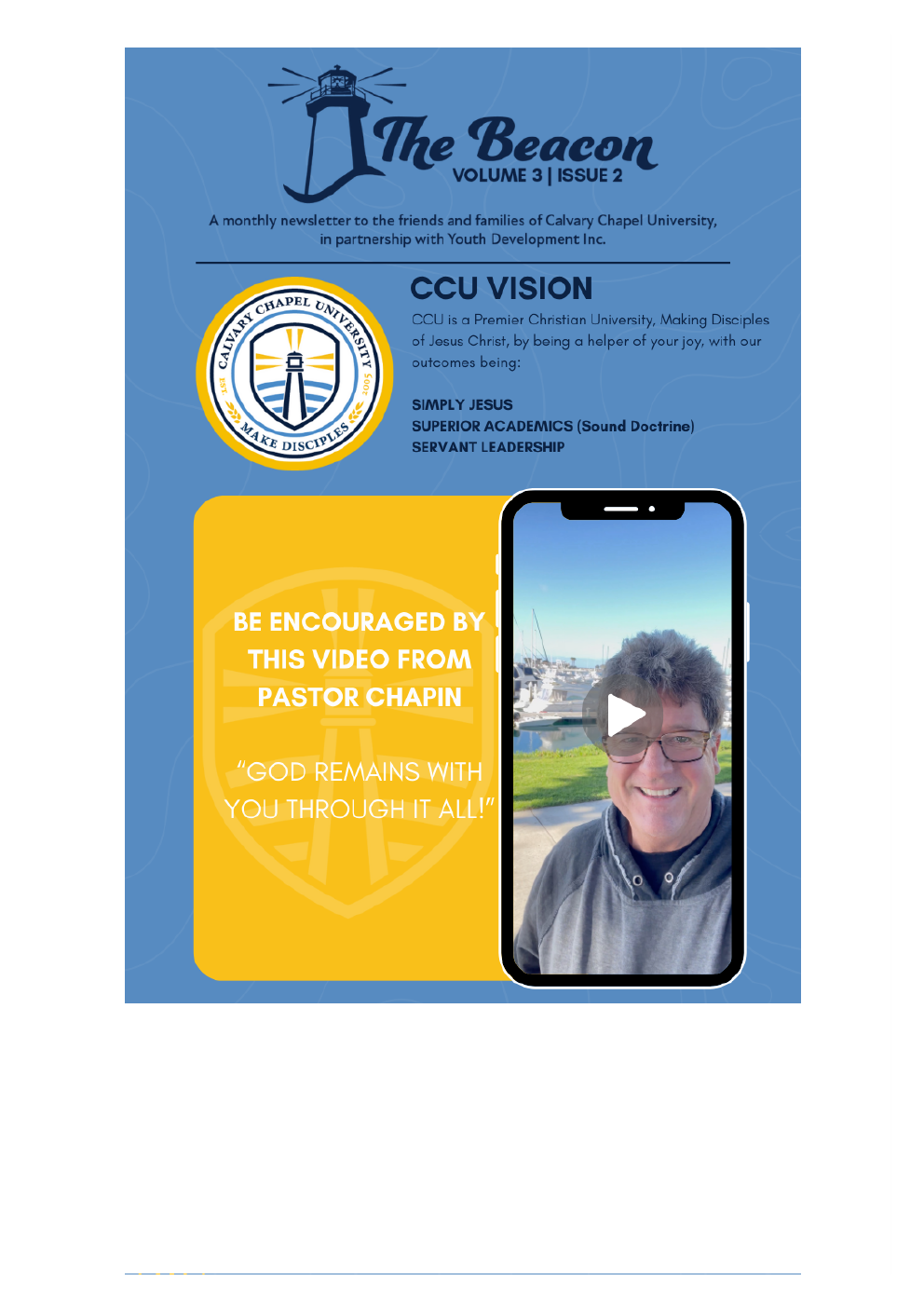 The Beacon Volume 3 Issue 2 newsletter cover