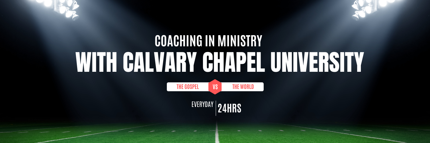 Coaching in ministry with Calvary Chapel University