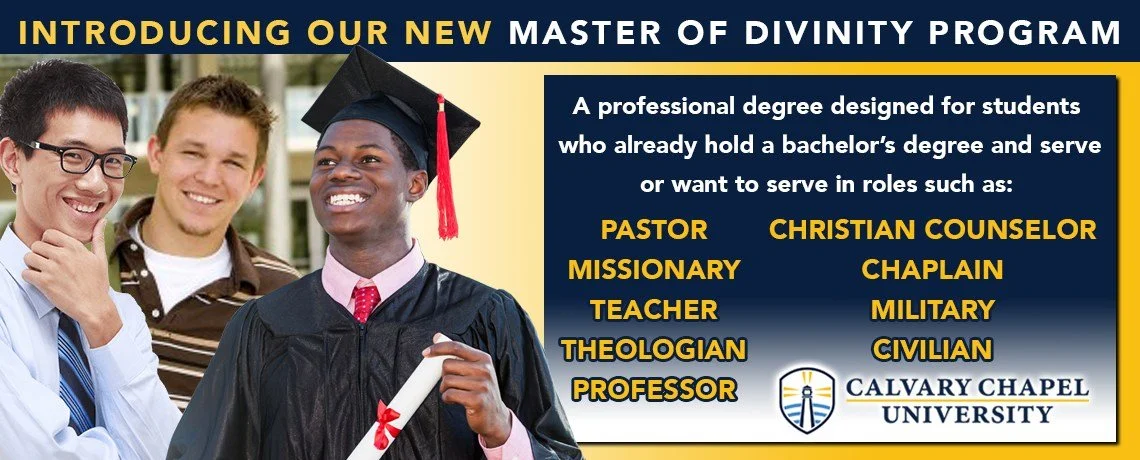 Master of Divinity historical program announcement from the 2017 newsletter.