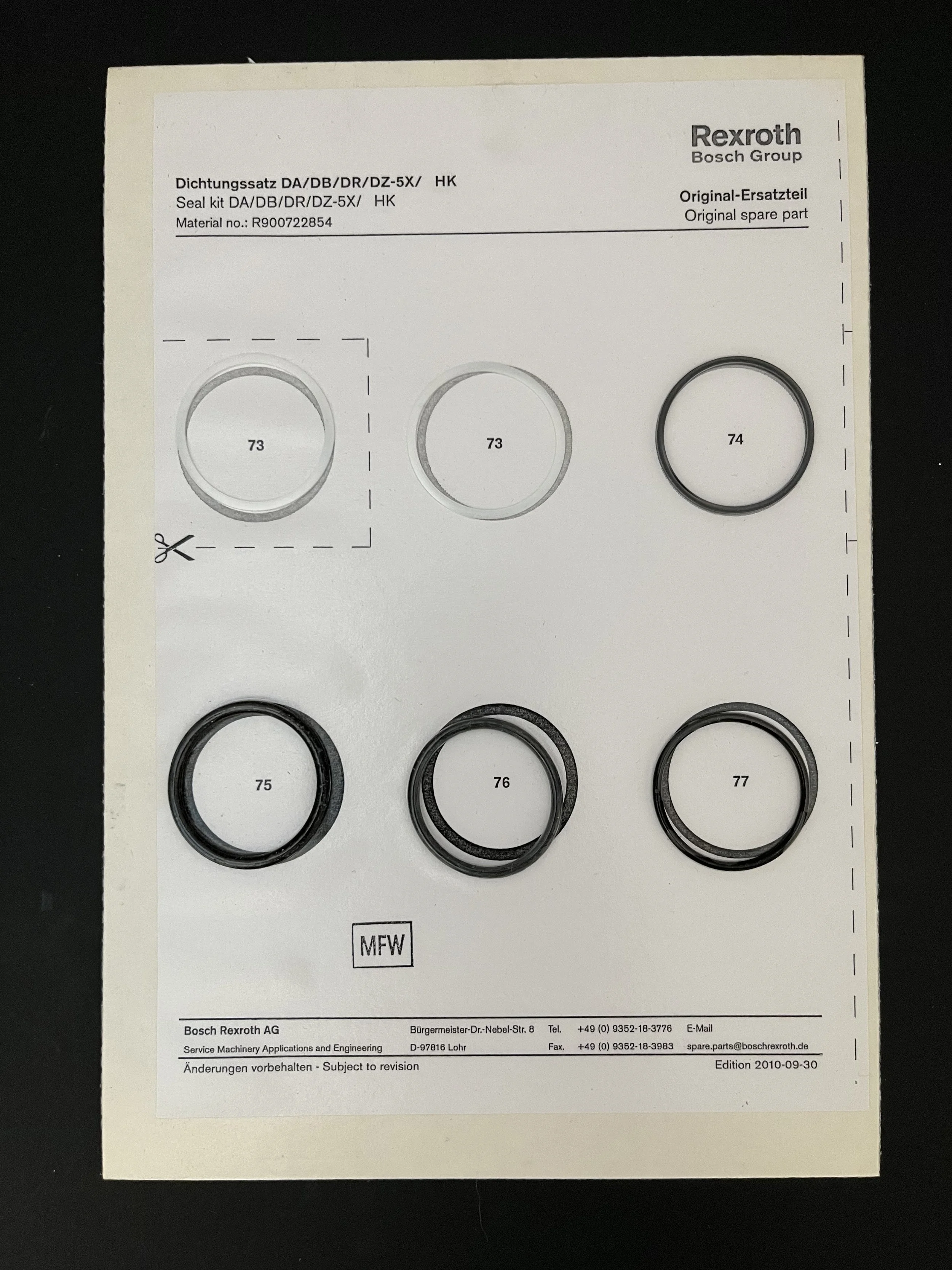 Seals and Gaskets