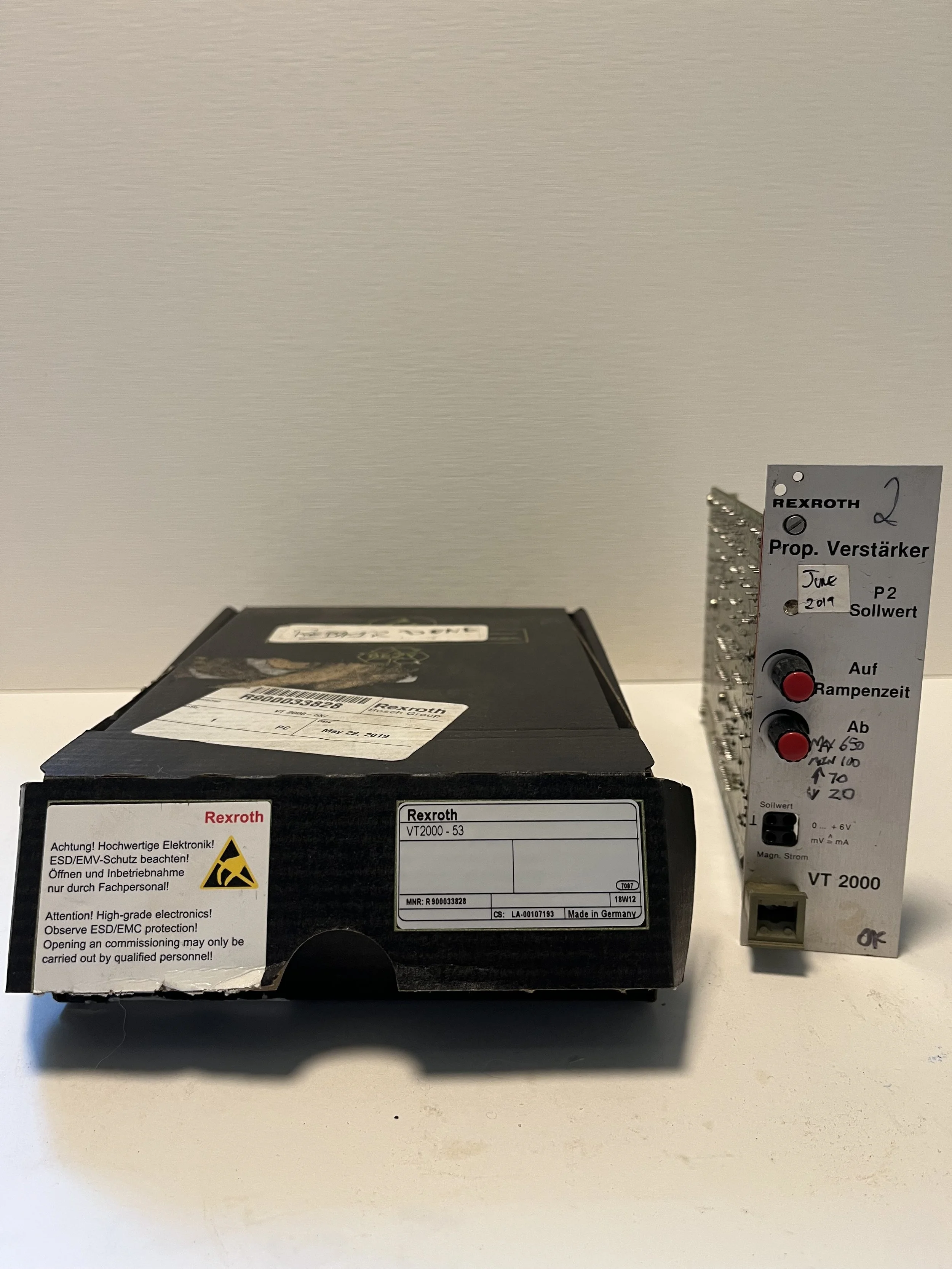 Rexroth VT2000-53 Electrical Amplifier
