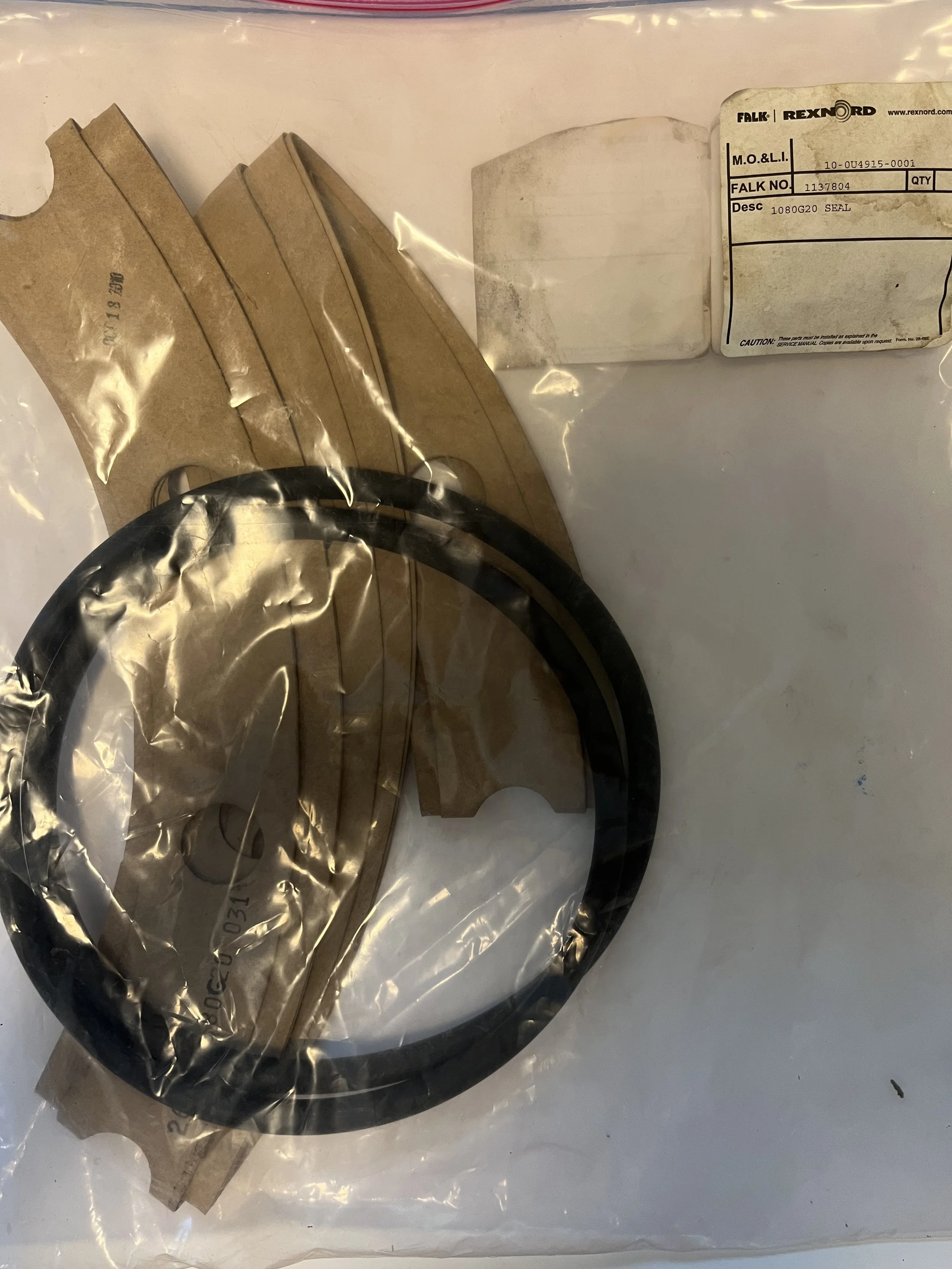 FALK Seal Gasket 1080G20 1137804 0265620 0266521