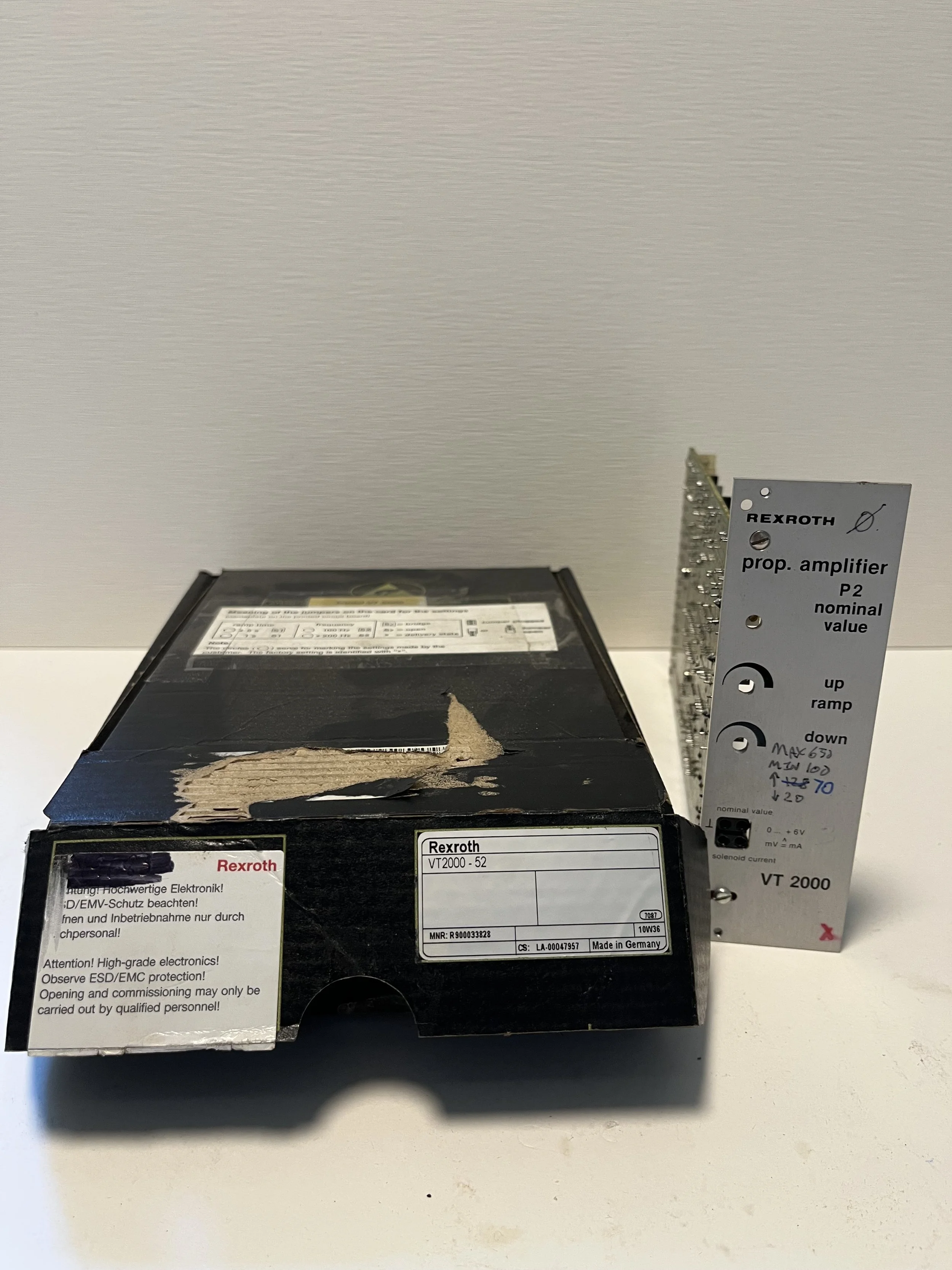 Rexroth VT2000-52 Electrical Amplifier