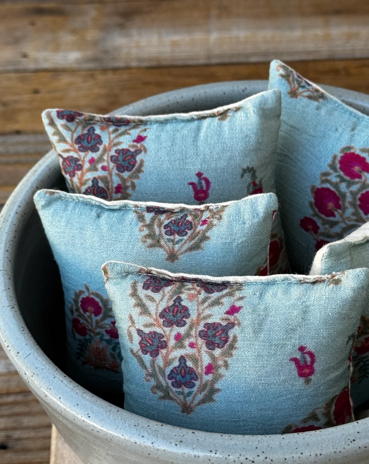 Square Lavender Sachets: Light Blue - Belle's Nest