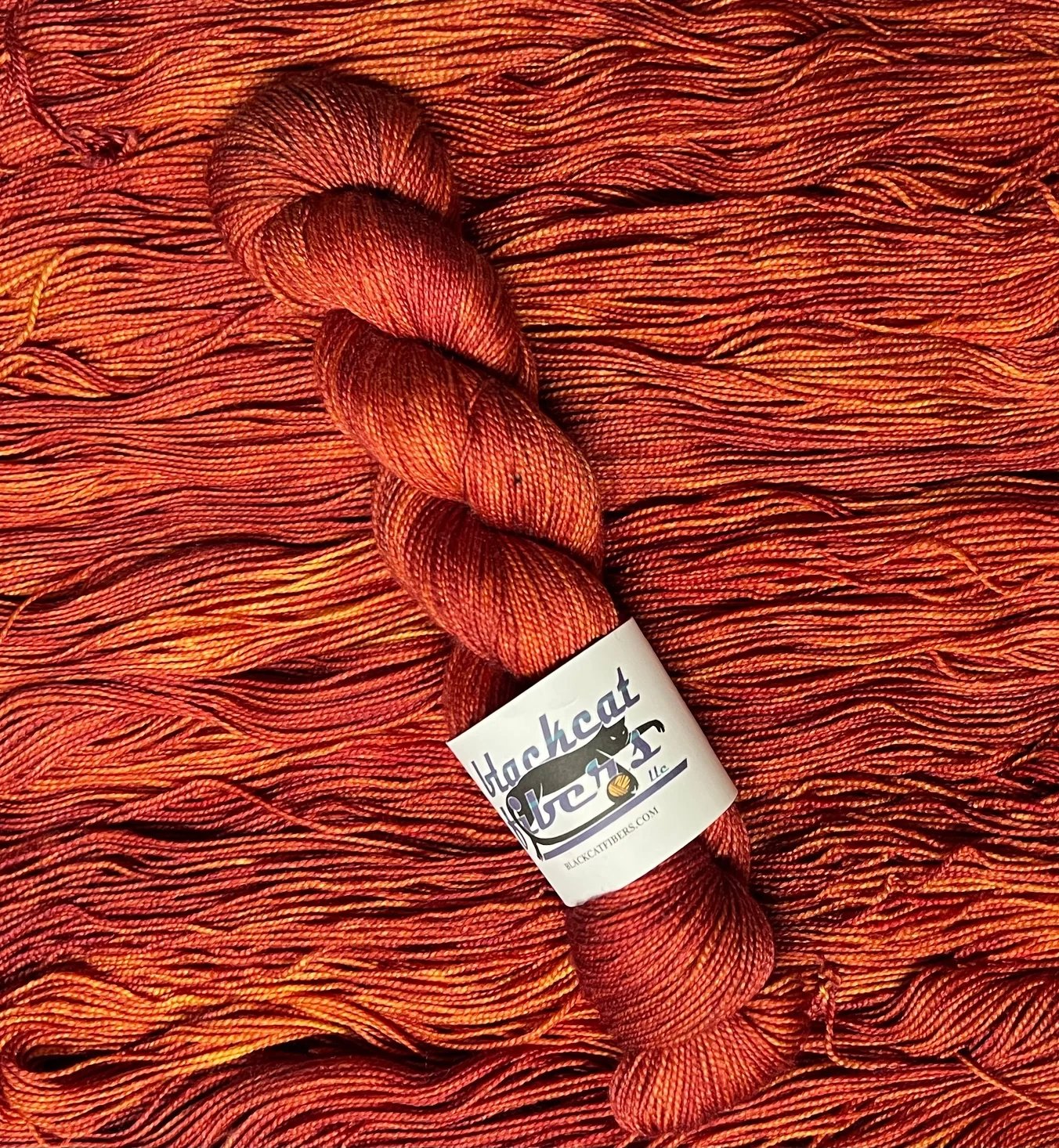 Baldur: Etain Fingering/Sock Yarn - Black Cat Fibers