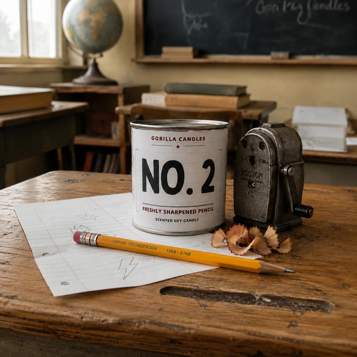 No. 2 Pencil - Gorilla Candles