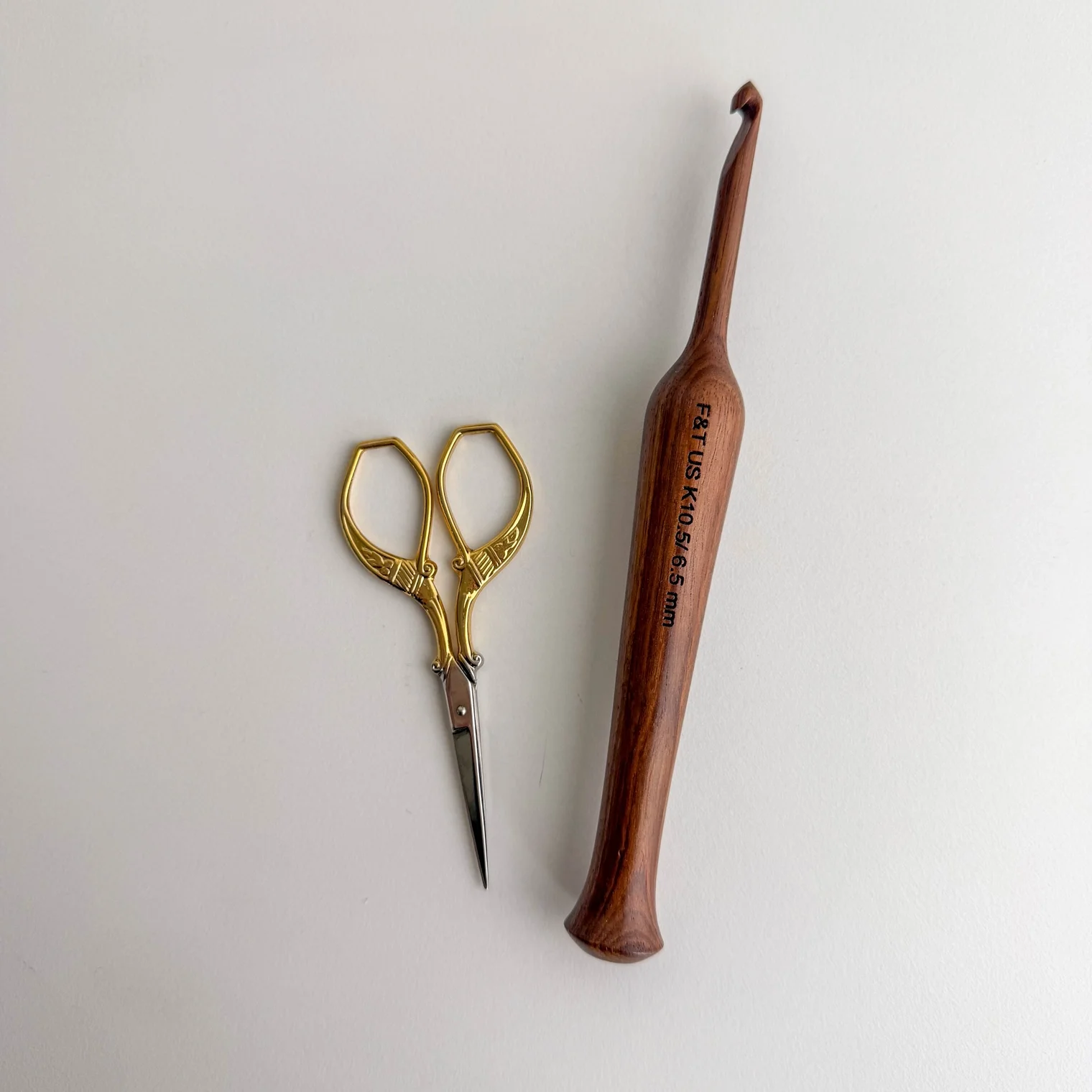 Rosewood Crochet Hooks - Flax & Twine