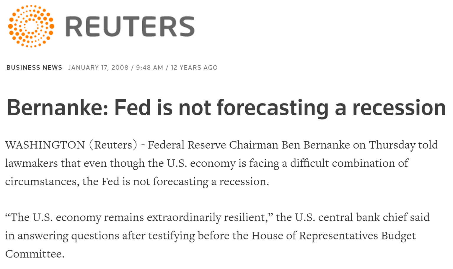 Bernanke No Recession Jan 2008.PNG