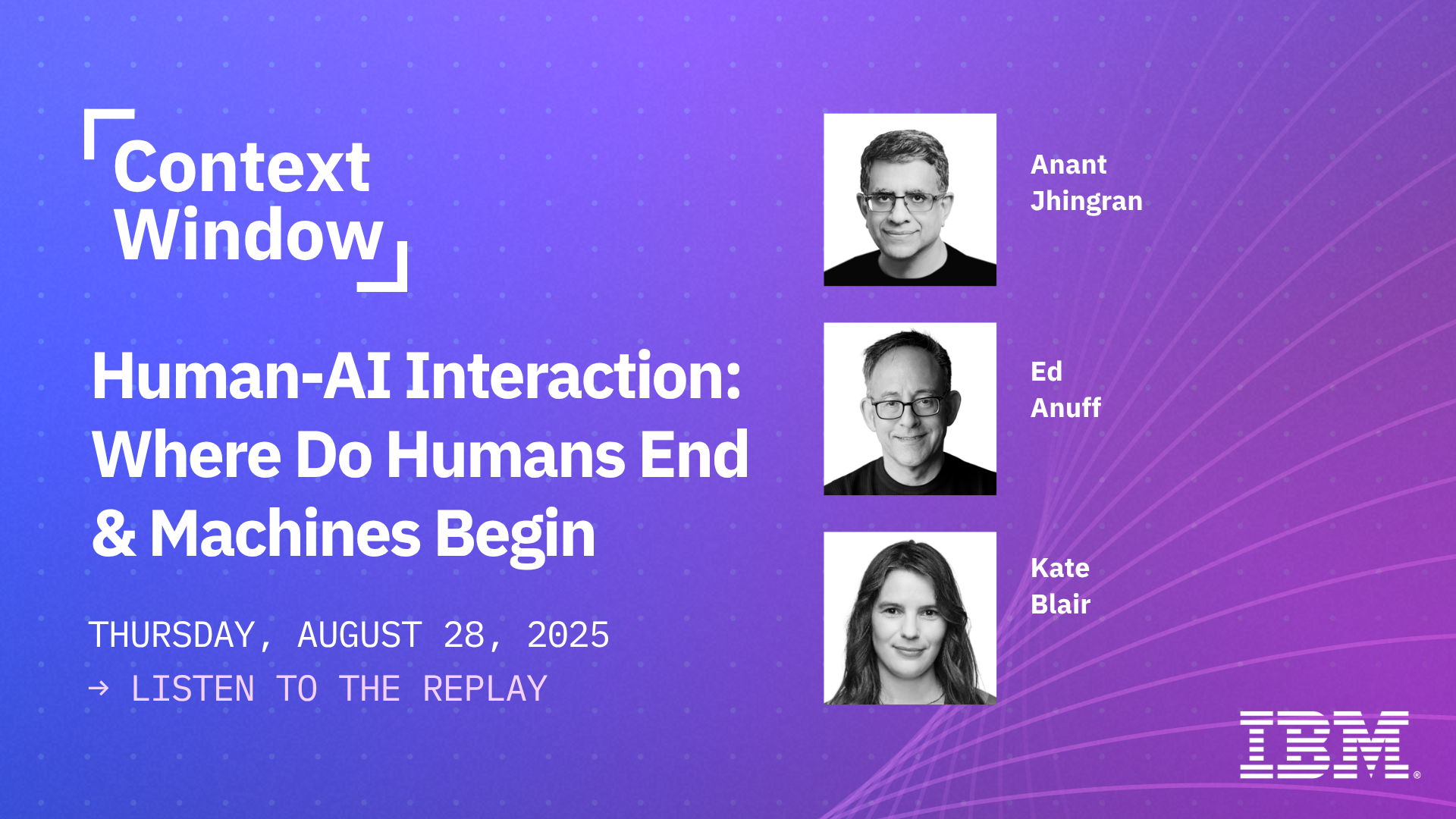 Human-AI Interaction | Kate Blair (Director, IBM Research)