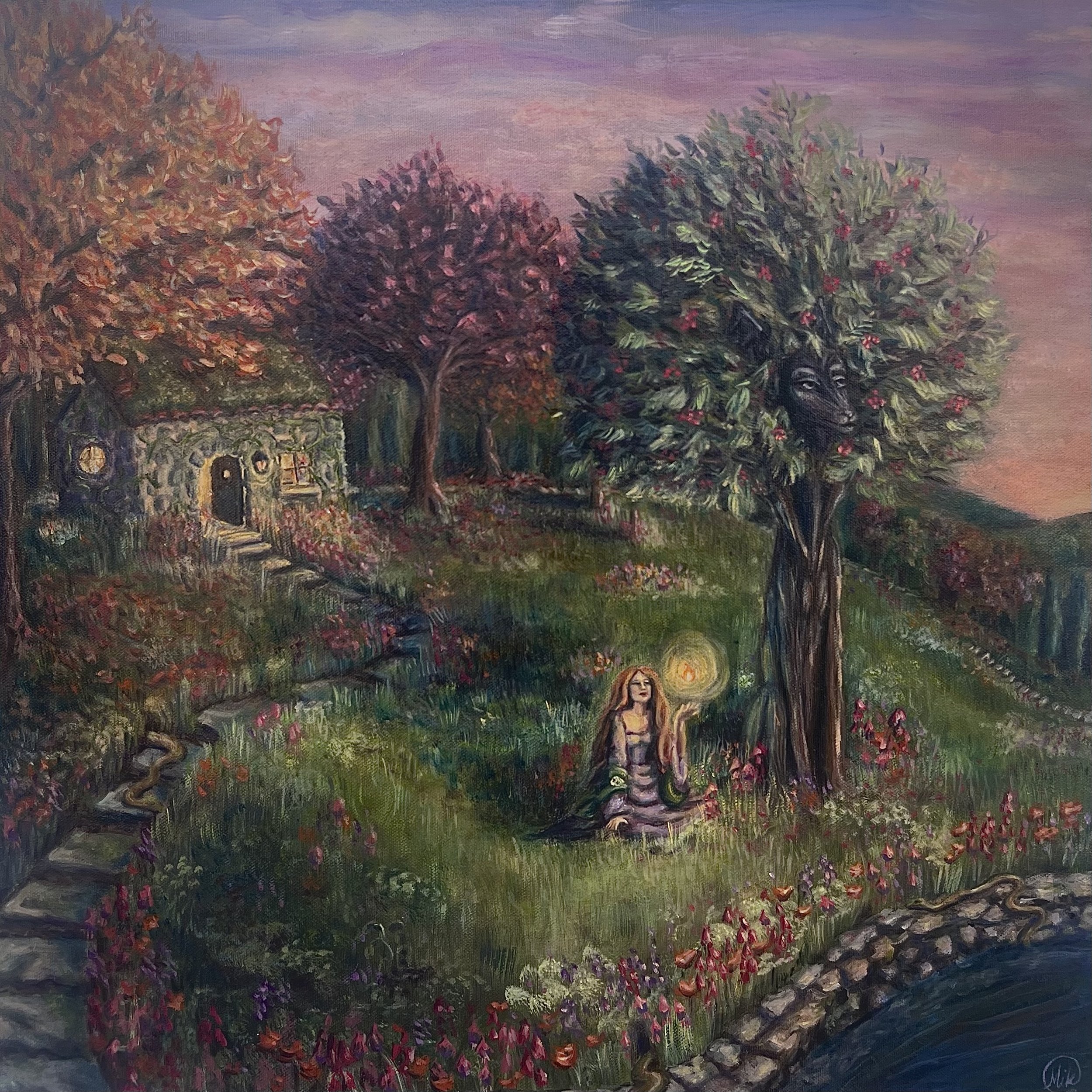 Brighid with Barradaugh