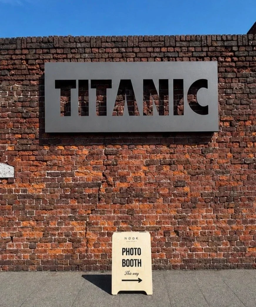 titanic hotel Photo Booth hire