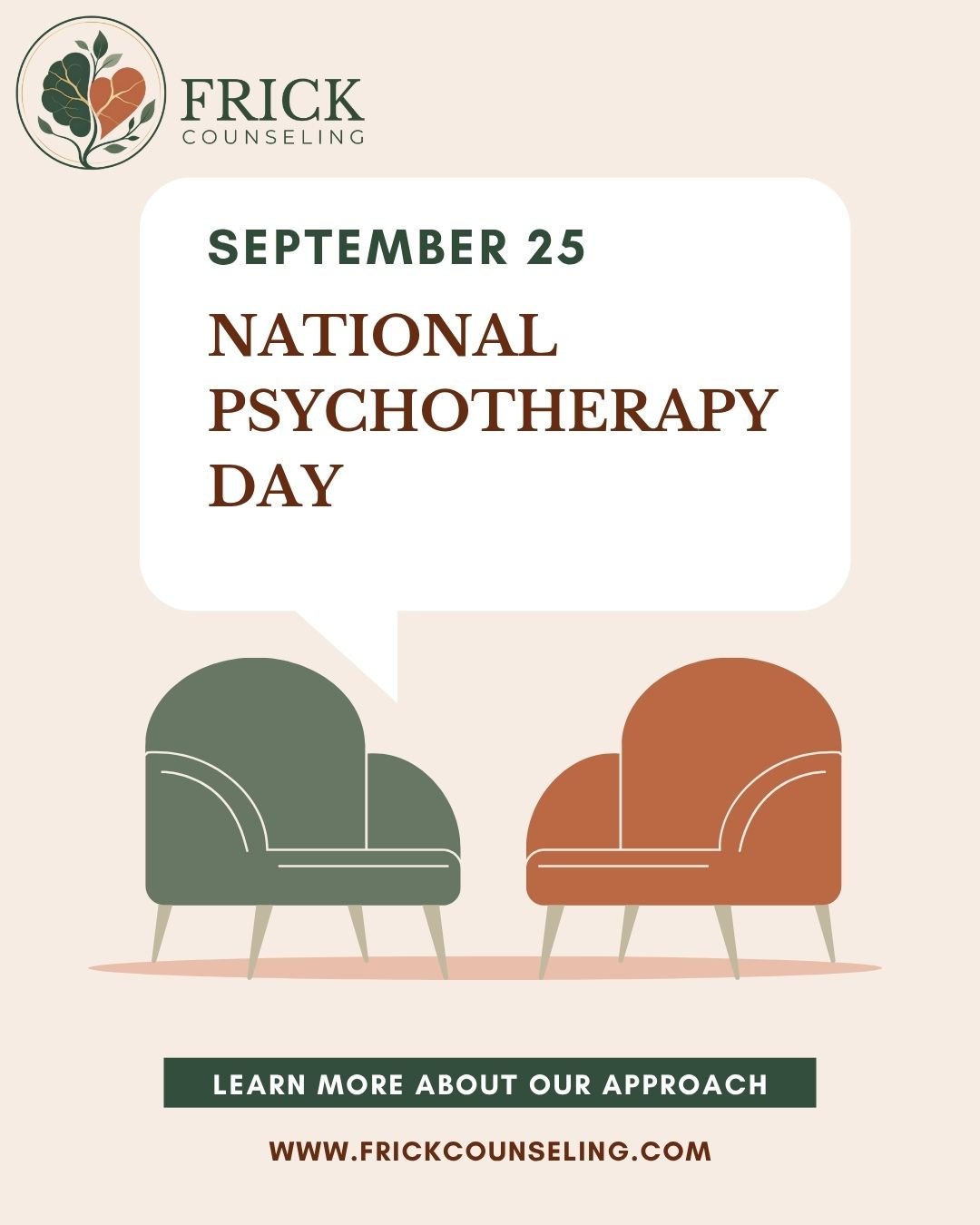 Today is National Psychotherapy Day 💛

Therapy isn&rsquo;t about being &ldquo;fixed.&rdquo;

It&rsquo;s about having a space where you can talk openly, feel understood, and start to make sense of what&rsquo;s going on at your own pace.

Sometimes th