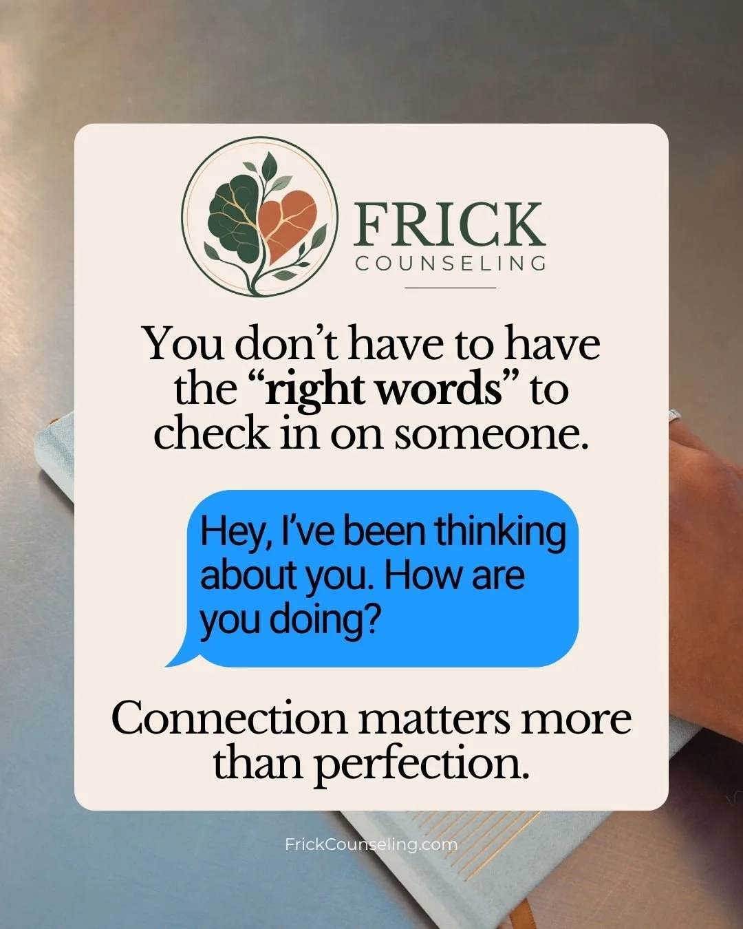 September is Suicide Prevention Awareness Month 

If you&rsquo;re struggling, you&rsquo;re not alone and support is available.

If you&rsquo;re supporting someone else, just showing up matters more than you think.

https://www.nami.org/stay-connected