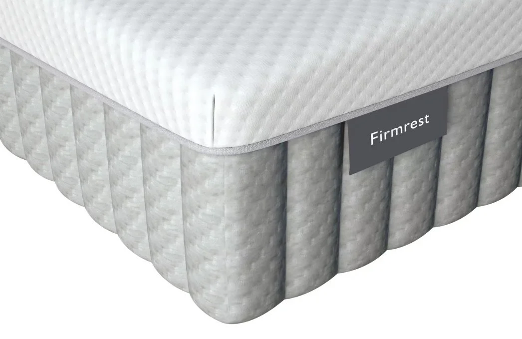 Dunlopillo 90 Firmrest Core Full Set with Modern Headboard in Welsh Flint