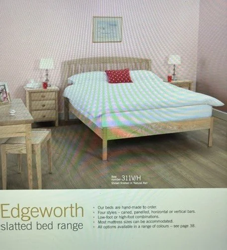 Cotswold Caners 150 Edgeworth Bedstead with Dunlopillo Sovereign Core Mattress
