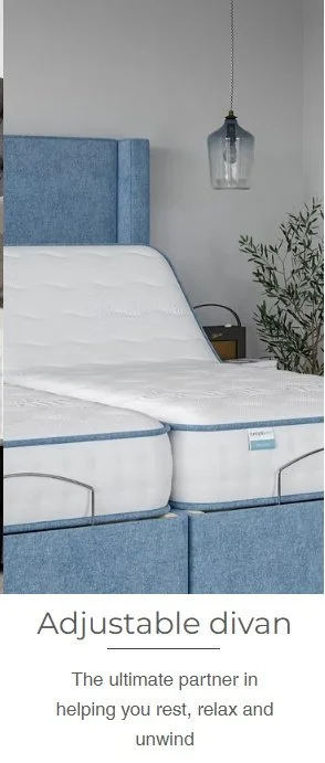 Dunlopillo 180 Adjustable x2 Millennium Core mattresses, with FREE headboard