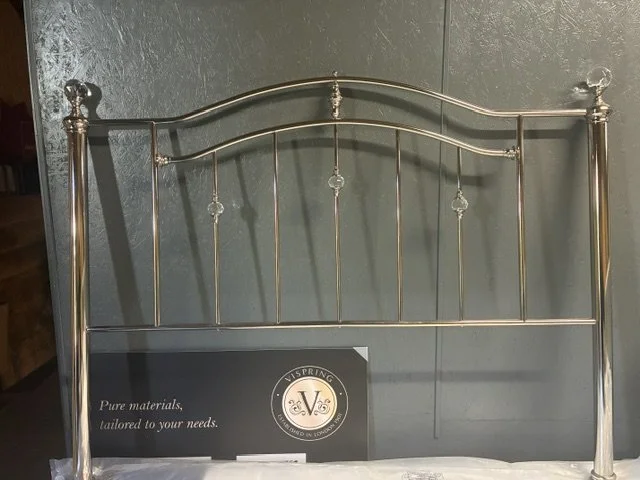 Dunlopillo 150 Royal Sovereign Mattress and Silver Chrome Bedstead