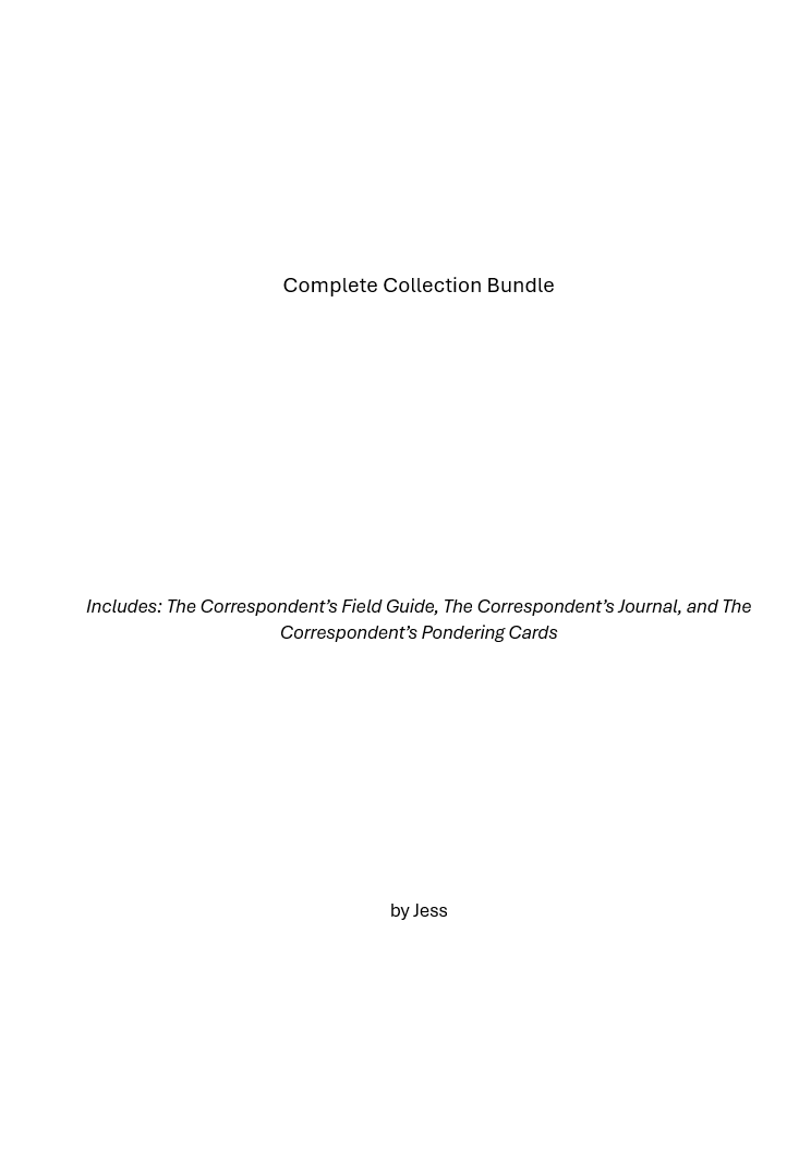 Complete Collection Bundle