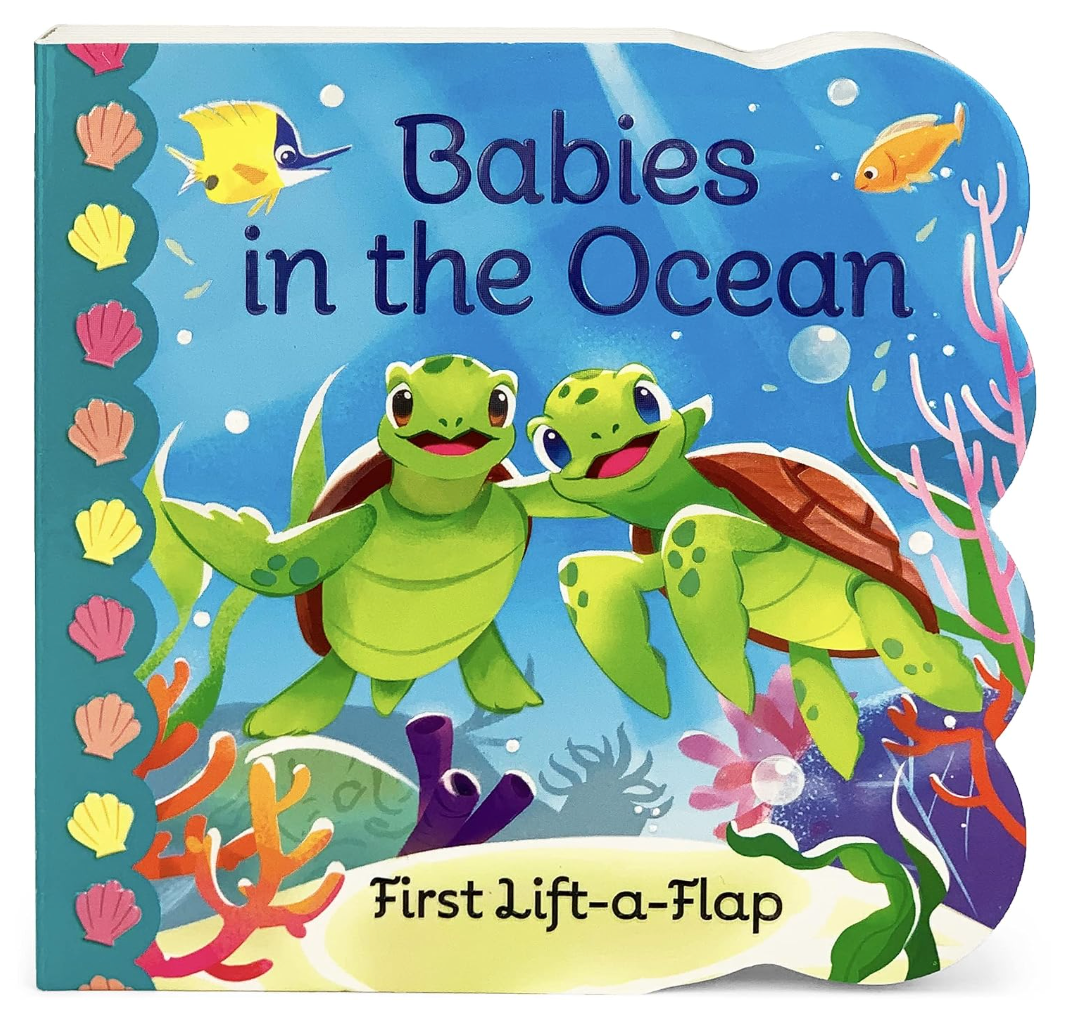 Babies in the ocean