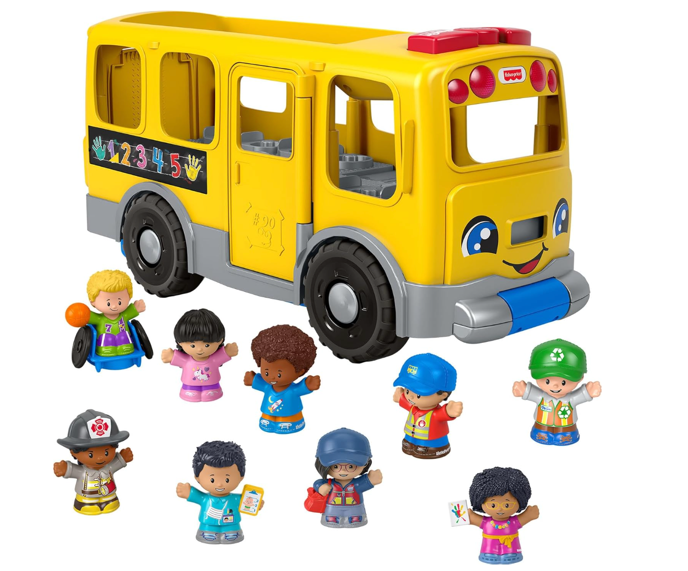 Yellow Bus Toy