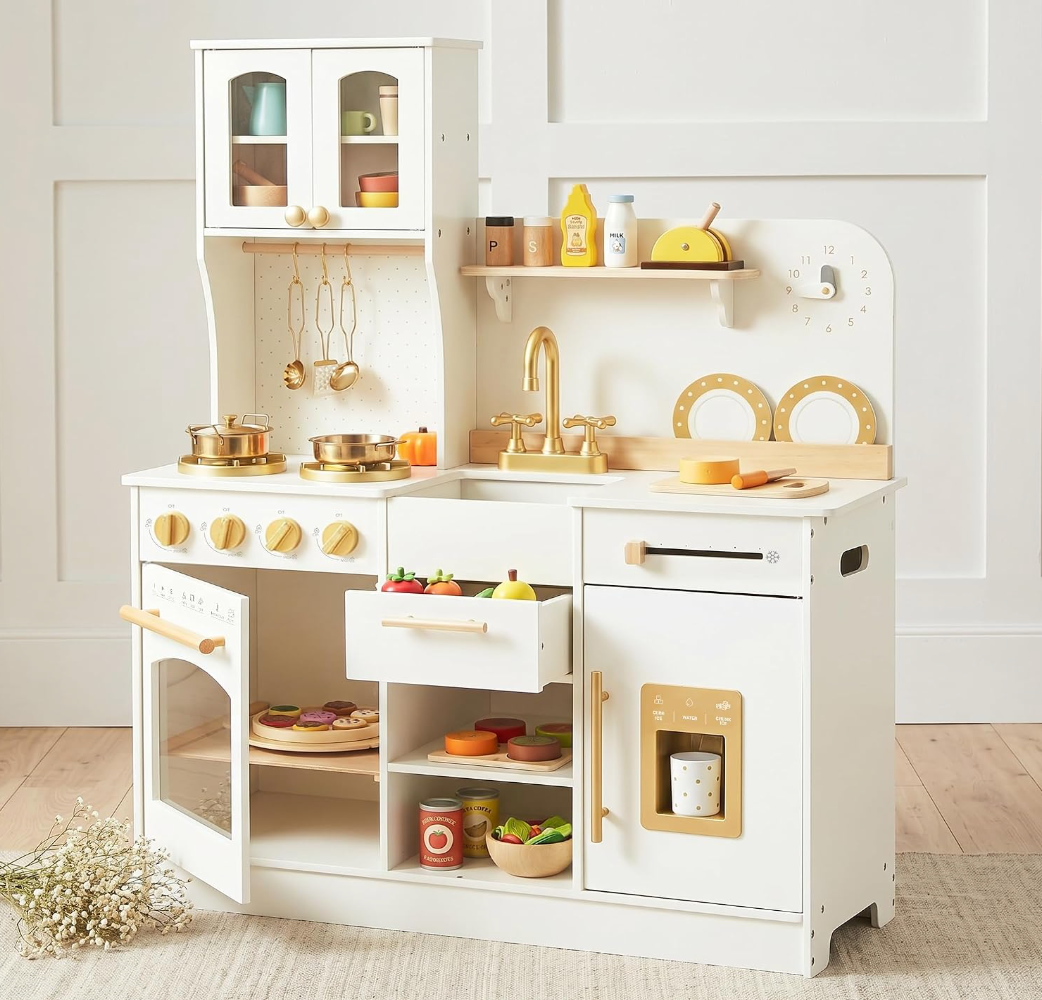 white wood kitchen