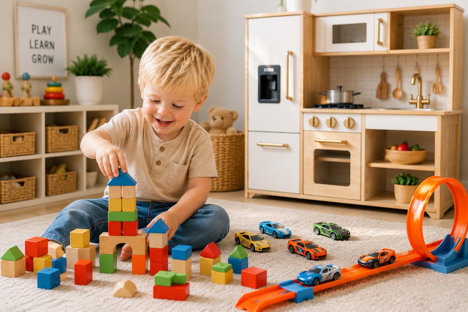 The Best Open-Ended Toys for a Toddler Playroom