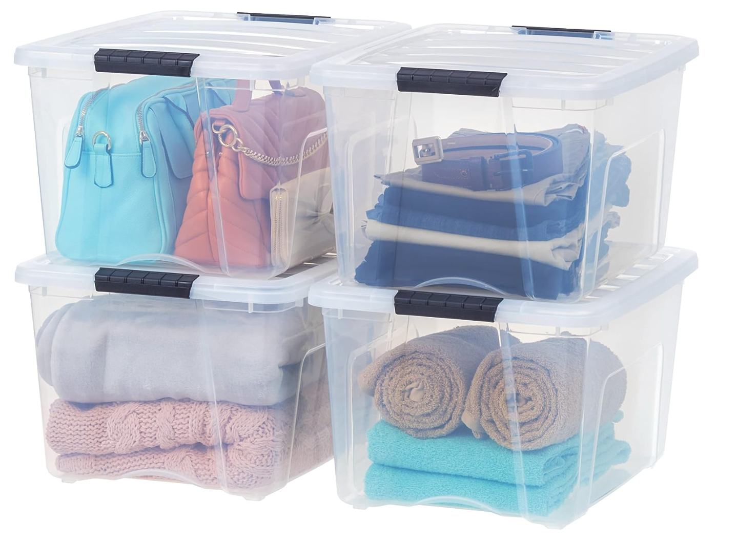 toy storage, clear storage totes