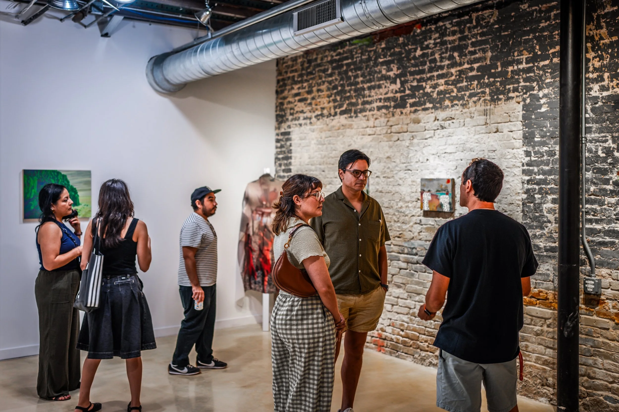 On Sunday, @estudio6 held their first Open Studio, featuring art from nine resident artists. The community was able to meet, greet and learn about Estudio 6 and the artists, along with being able to purchase one of a kind pieces, produced during thei