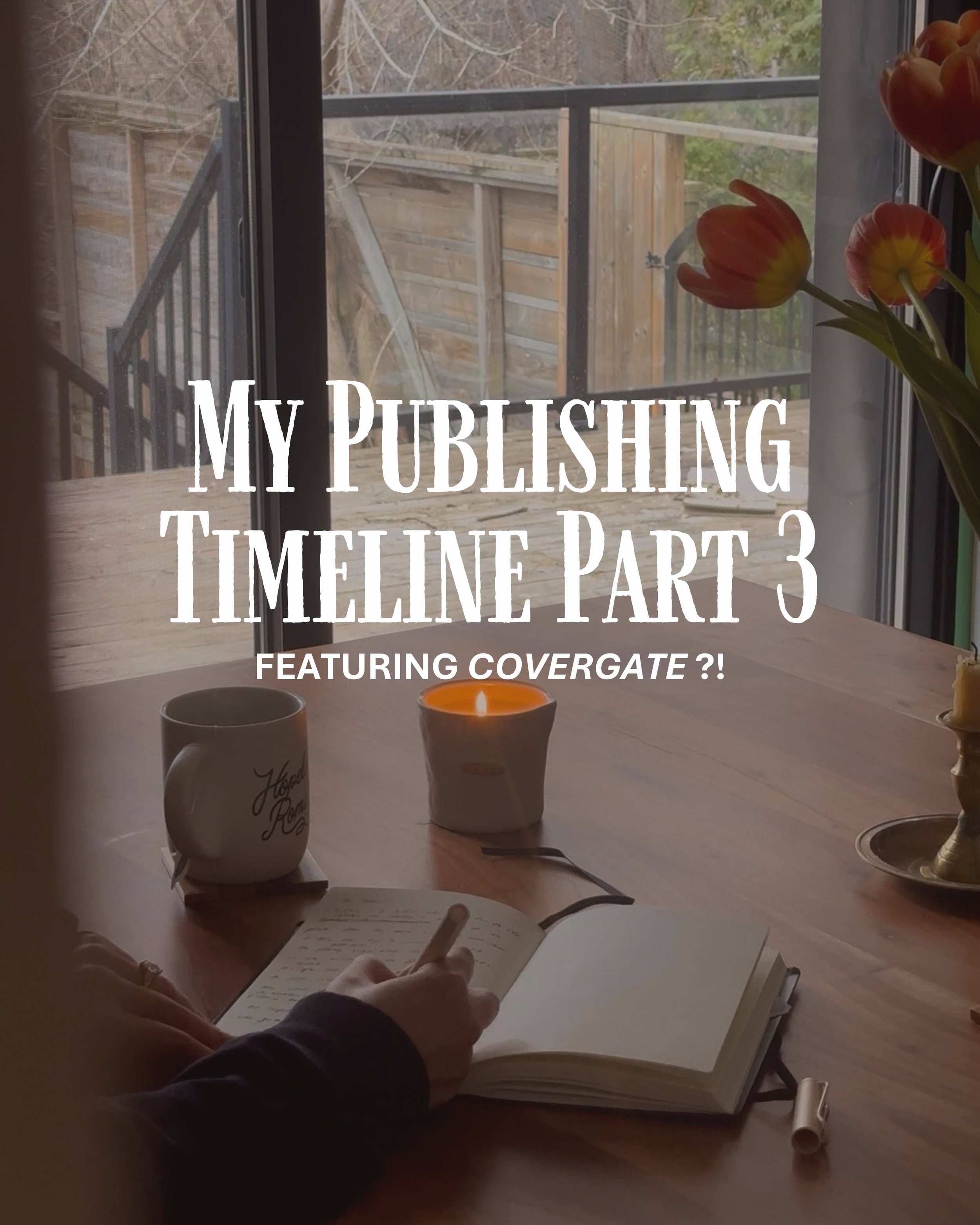 Oh did you forget I wrote a book?! Because I didn&rsquo;t! Here&rsquo;s another reminder with the milestones of publication timeline part 3 - featuring a new pub date (😯) 

(Not nearly as scandalous as that emoji would imply) (because luckily I have