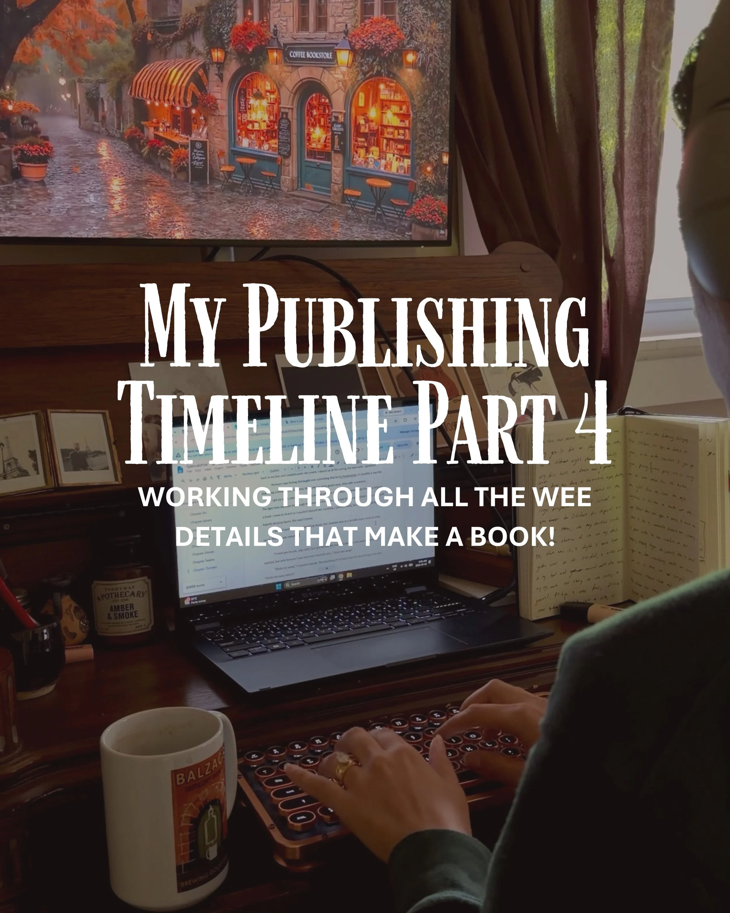 We&rsquo;ve hit another batch of publishing milestones&hellip;and is that a colour palette I see on slide #8? 😏

Getting the inside scoop to a process that has always fascinated me as a reader has been the most rewarding experience. 13-year-old me?!