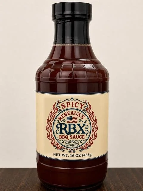 Rebeaux's Spicy RBX BBQ Sauce