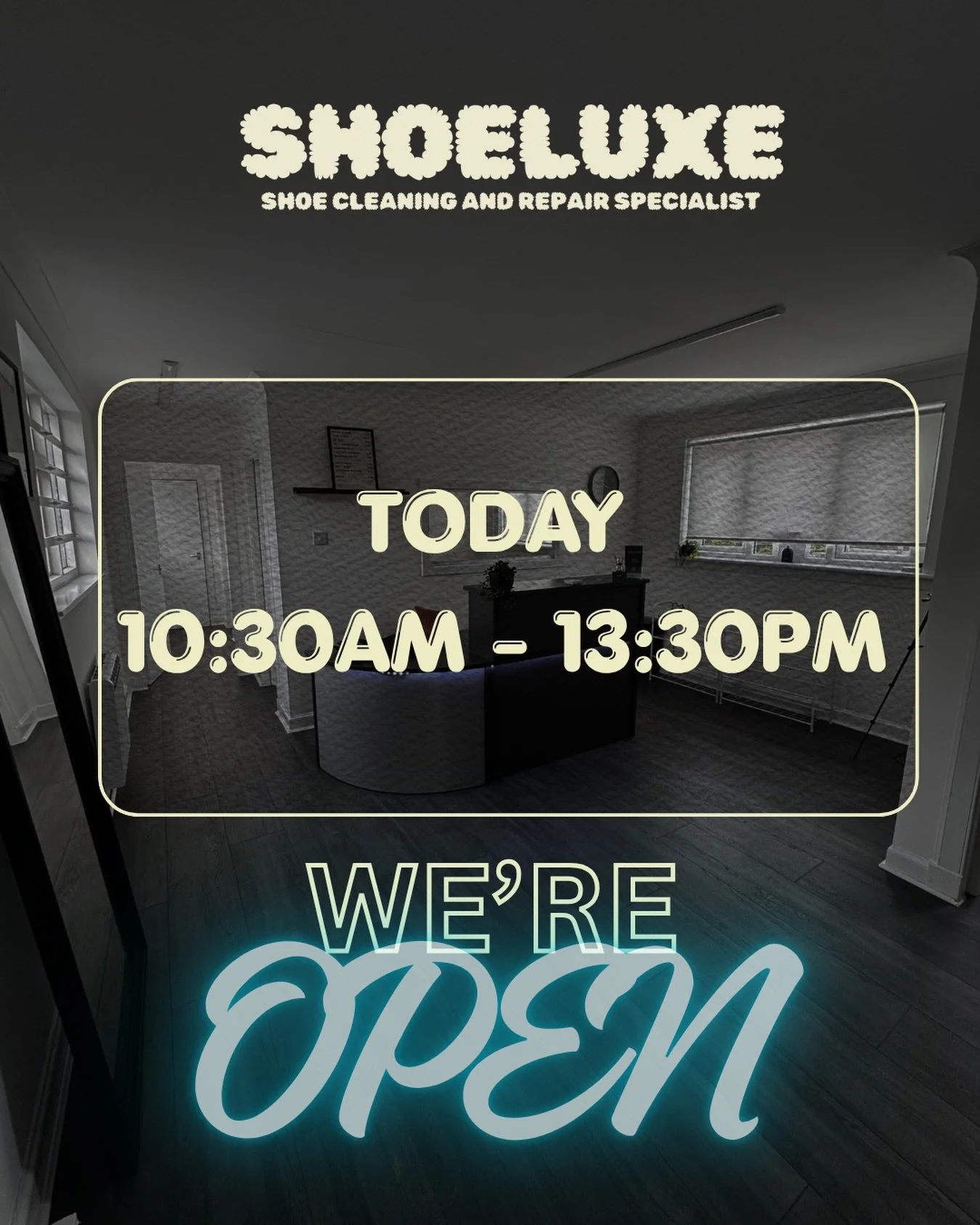 We&rsquo;re open ✅