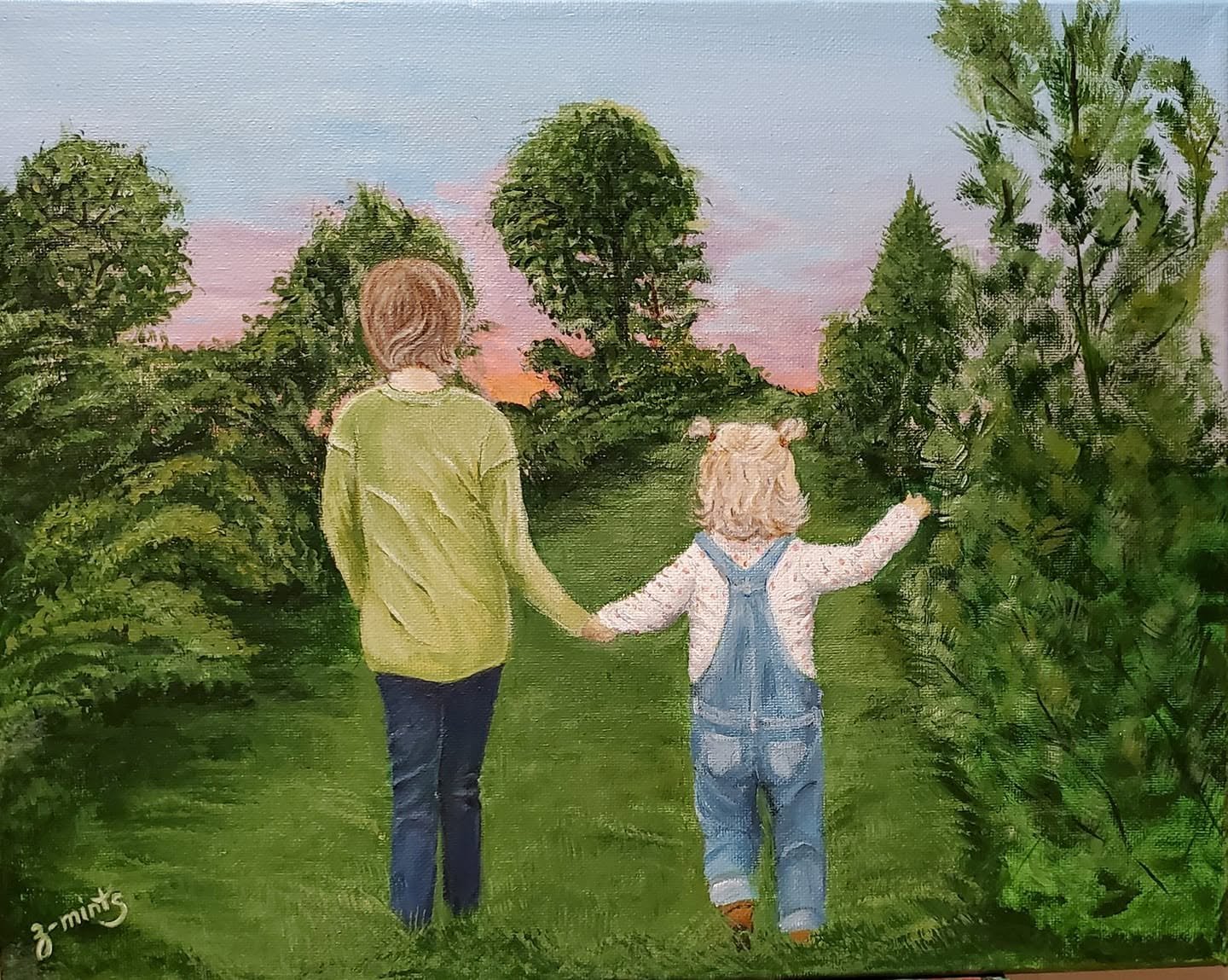Kids | Acrylics on stretched canvas | Commissioned