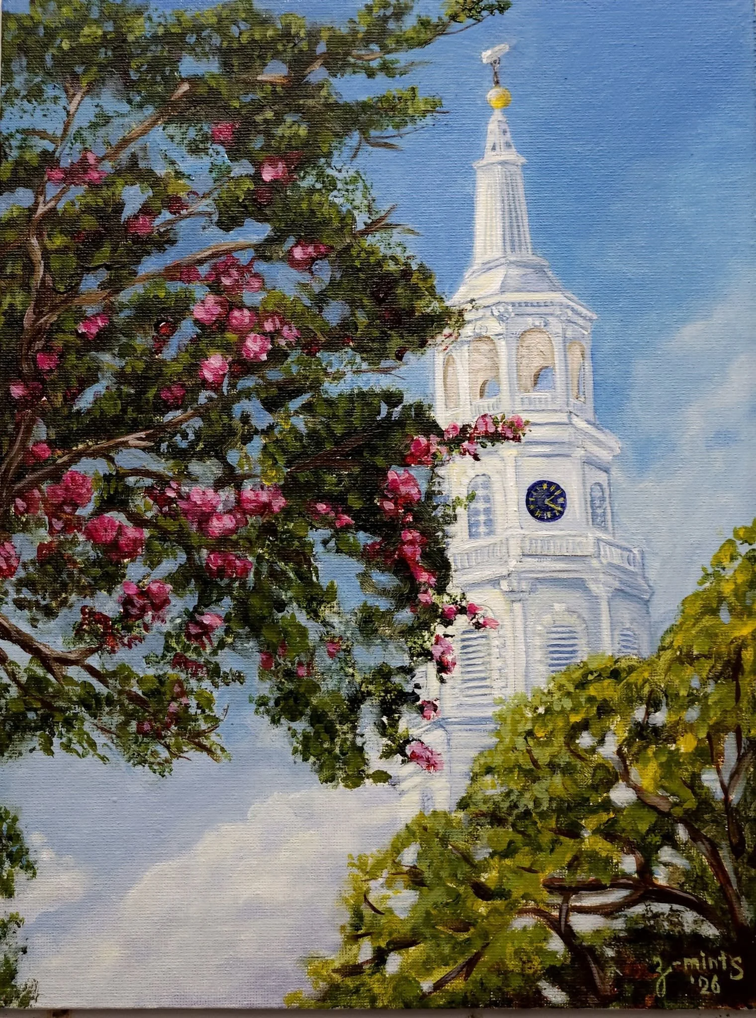 Charleston moment (SC) | Acrylics on canvas board