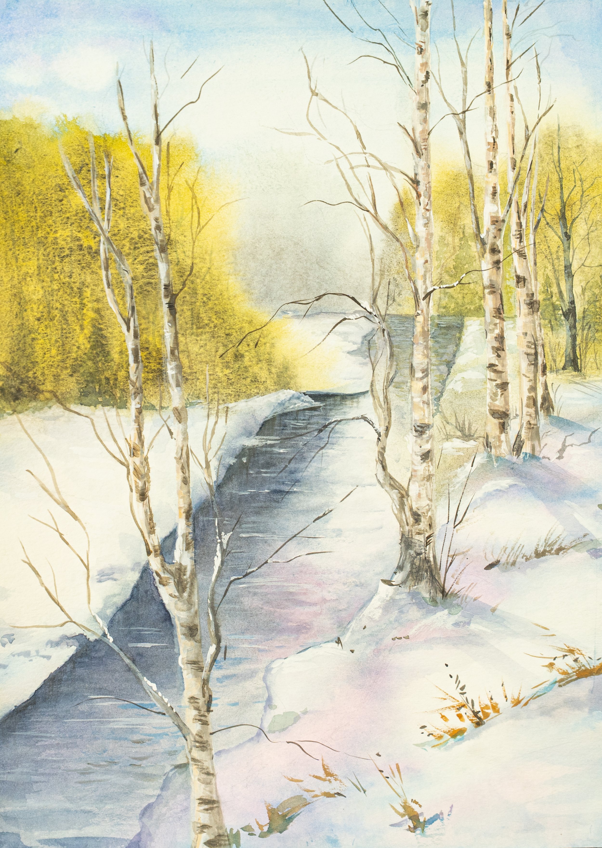 Spring is coming | watercolor