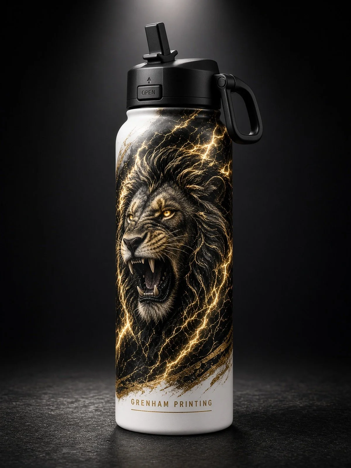 22 oz Sports Water Bottle