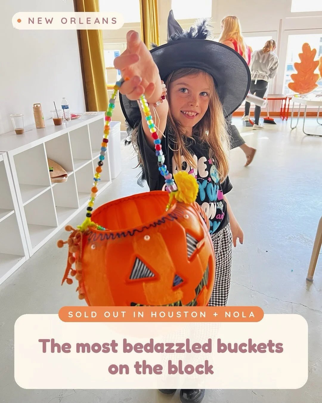 The most bedazzled buckets on the block, in TWO cities!

Y&rsquo;all. Two studios. Two SOLD OUT workshops. One very sparkly Saturday. Houston and New Orleans, you showed UP and we are still floating.

I have to say this part out loud: getting to crea