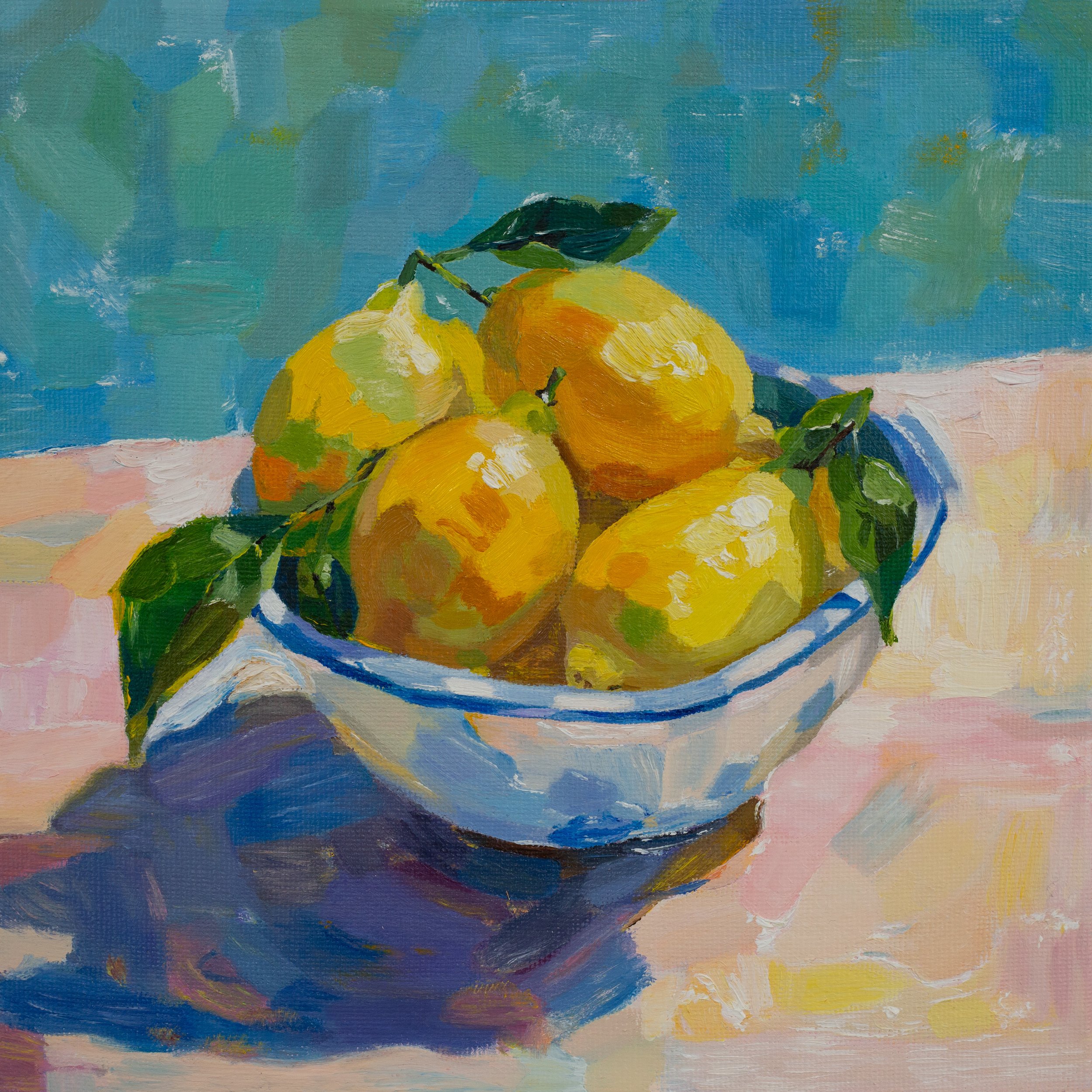 Sunlit Lemons PRINT