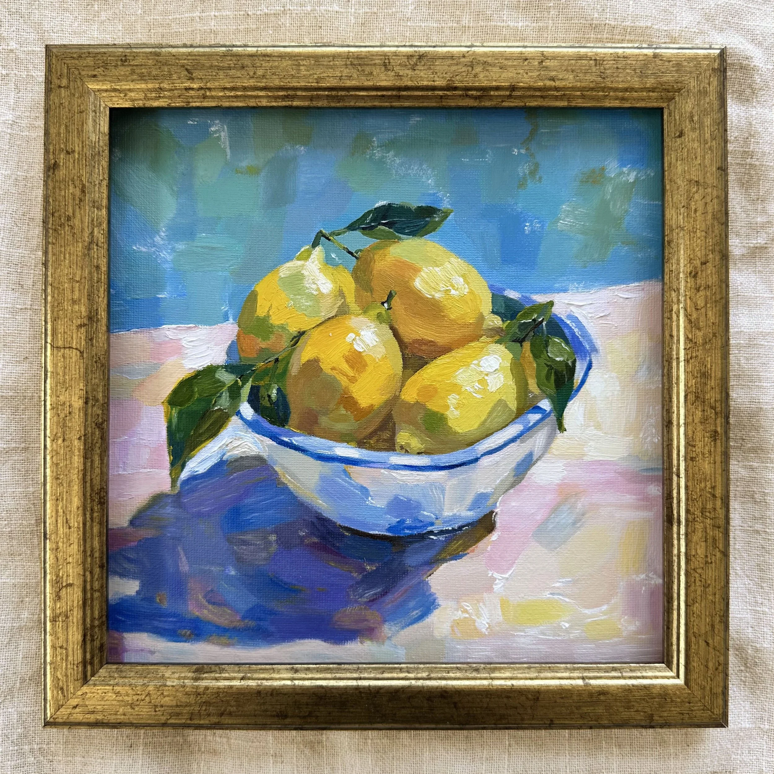 Sunlit Lemons