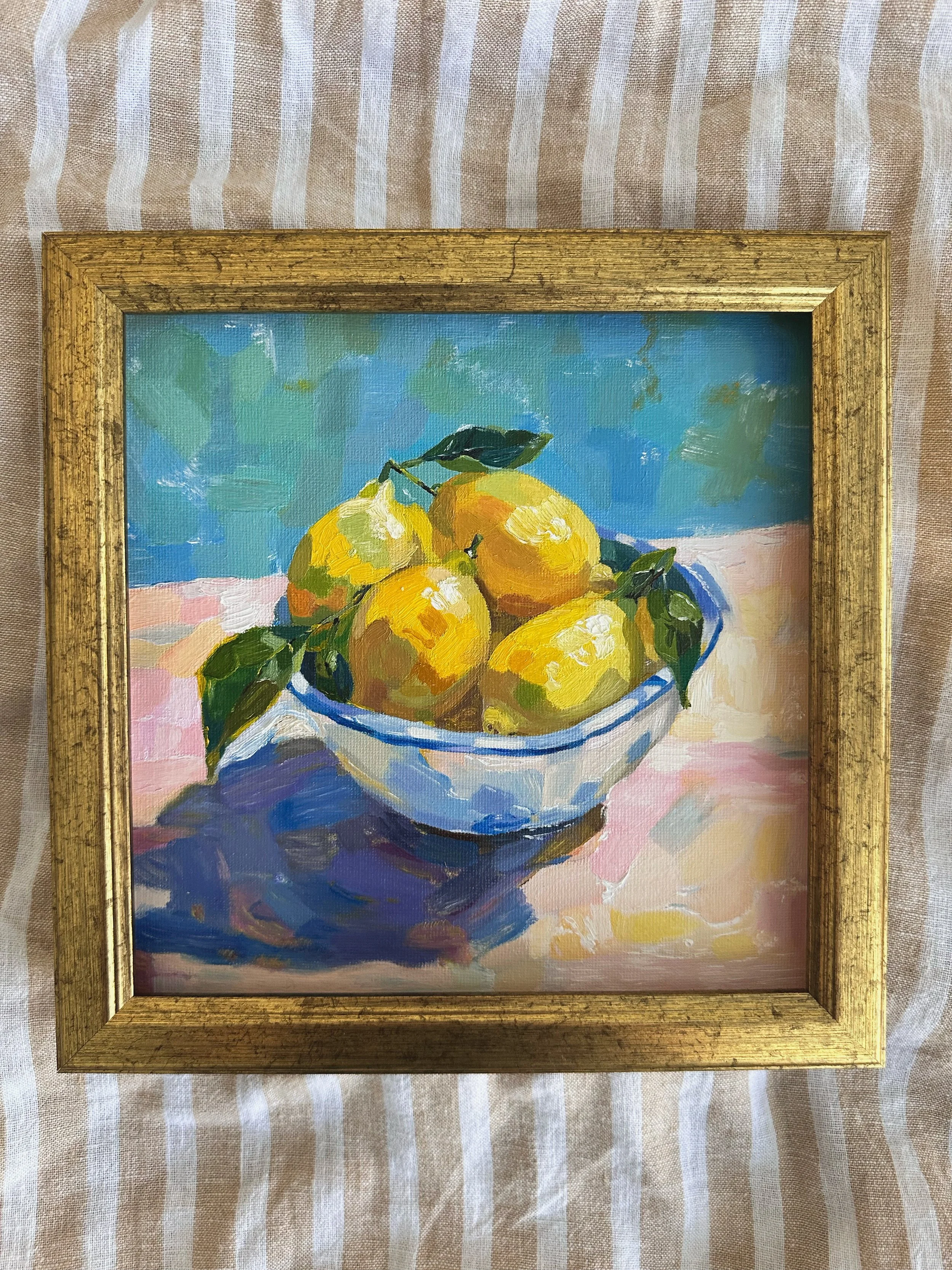 Sunlit Lemons