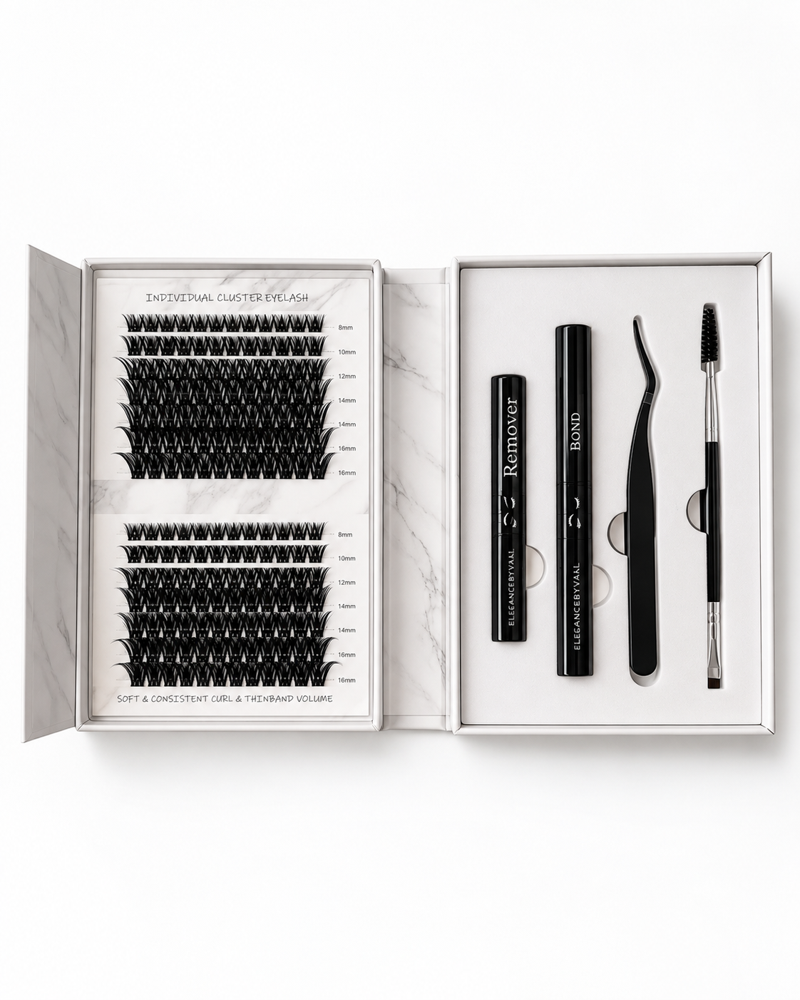 Waterproof Eyelash Clusters Kit (Volume)