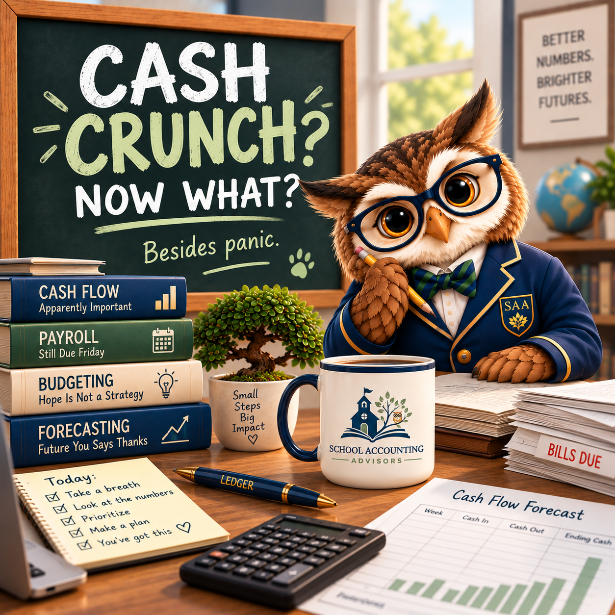 Your School Is Short on Cash. Panic Is Not Step One.