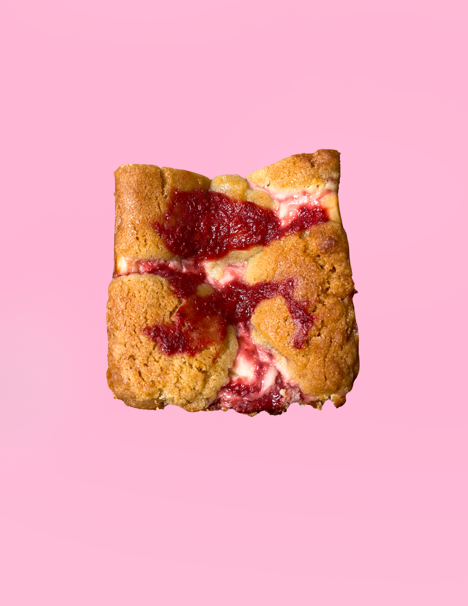 Strawberry Cheesecake Cookie Bar