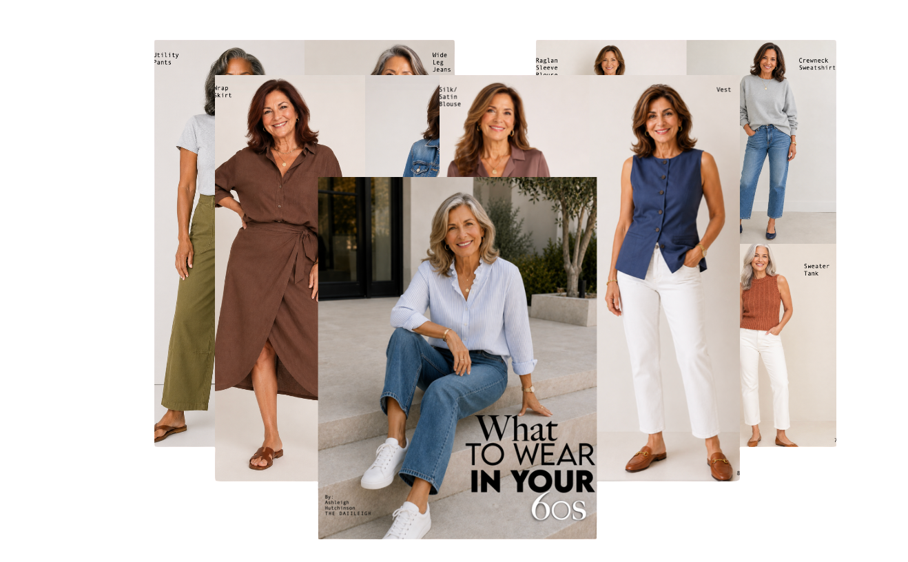 What To Wear in Your 60s Guide