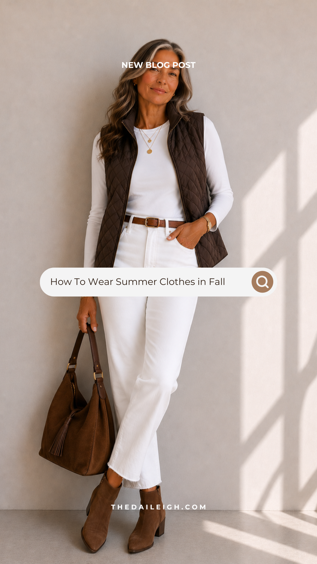 How to Transition Your Wardrobe Into Fall With What You Already Own In Your 50s